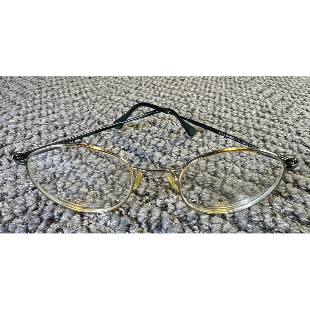 Andy Wolf 4713 Margit K.‎ Eye Glasses Gold Green Frames Only - Picture 12 of 12